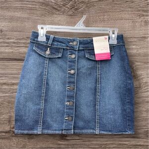 SO Blue Women Denim Mid Rise Mini Skirt Size 5/27